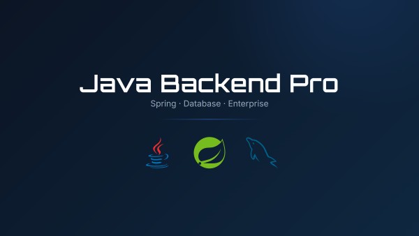 Corso Java Spring MySql Backend