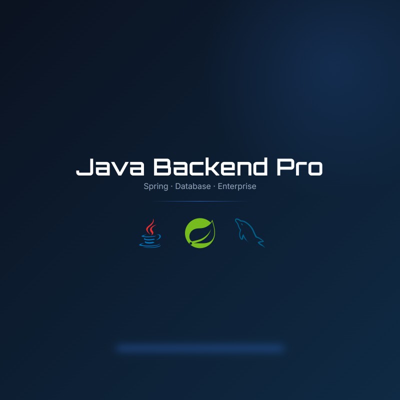 Corso Java Spring MySql Backend