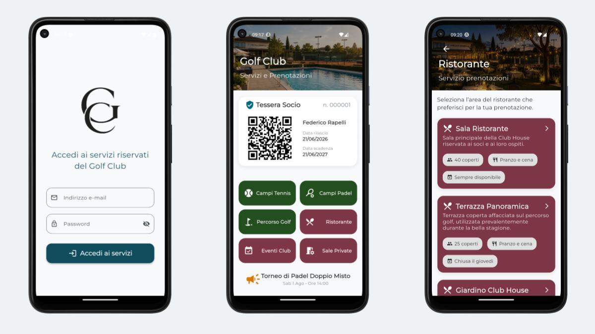 Applicazione Mobile per Circolo Privato