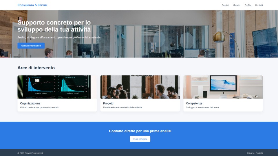 https://www.gdapplicazioni.it/Sito Web Presence home page